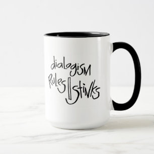 Dialogism regler/stankar mugg