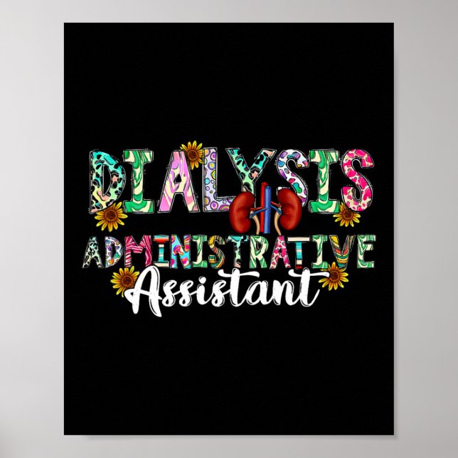 Dialys Administrativ stant Dialyssjuksköterska - U Poster (Framsidan)