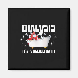 Dialys Det är ett blodbad, en fin dialyspatient Magnet
