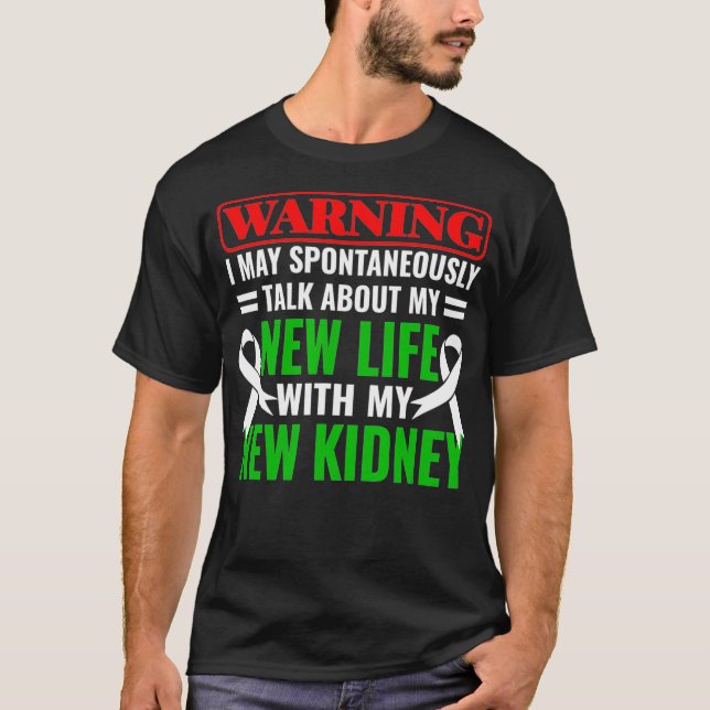 dialys för njurtransplantationsmottagare t shirt (Framsida)