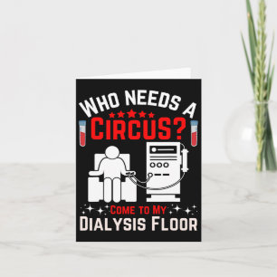 Dialys Maskin Tekniker Nephrolog Tech Uni- Kort