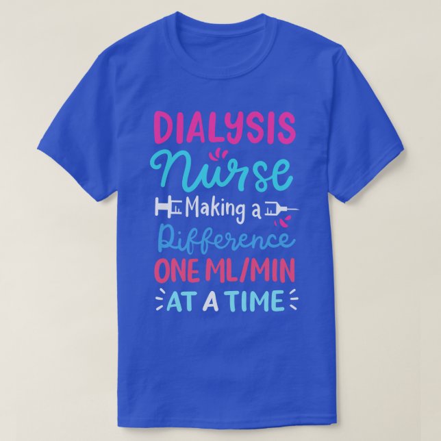 Dialys Nefrologi Nefrologi Nurse 2 T Shirt (Design framsida)