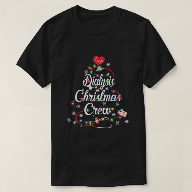 Dialys Nephrology (dialys Nephrology) T Shirt (Design framsida)