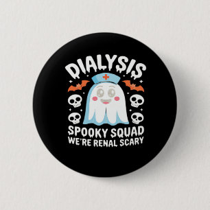 Dialys Nephrology Nurse Cute Halloween Spooky Es Knapp