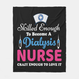 Dialys Nurse-citat Fleecefilt