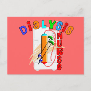 Dialys Nurse Gifts Vykort