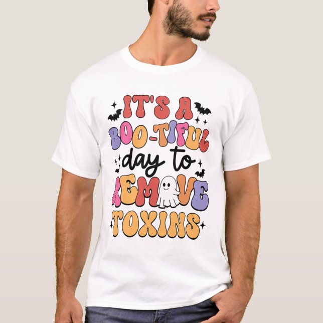 Dialys Nurse Halloween Remove Toxin Kidney Dialy T Shirt (Framsida)