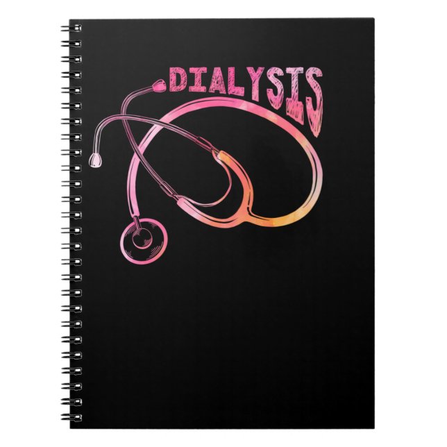 Dialys Nurse Kidney Nephrolog Anteckningsbok (Framsidan)