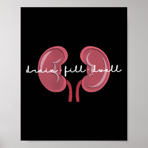 Dialys Nurse Nidney Disease Roligt Sjuksköterska Poster