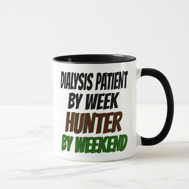 Dialys Patient Kärlek Hunting Mugg (Höger)