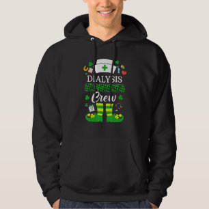 Dialys Patricks Nurse Crew St Patrick Day Leprec Hoodie
