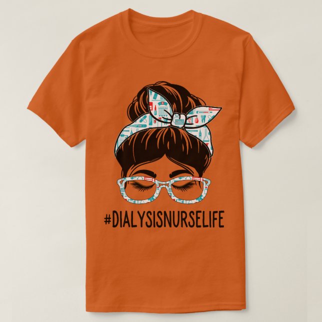 Dialys Sjuksköterskans veckoutvärdering Kvinnor Me T Shirt (Design framsida)