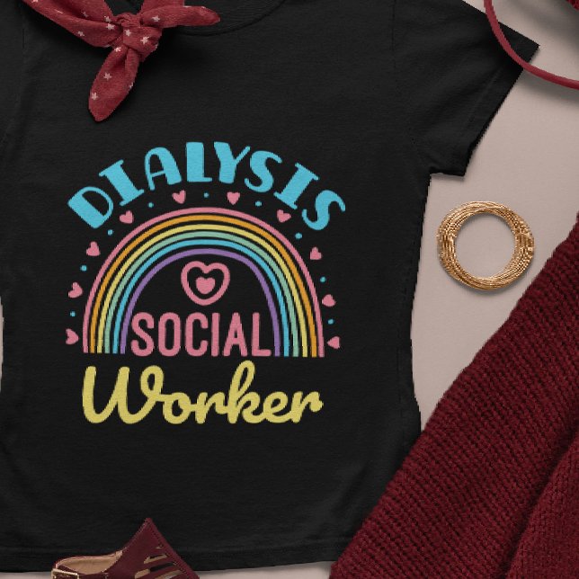 Dialys Social Worker Renal LCSW T Shirt (Skapare uppladdad)