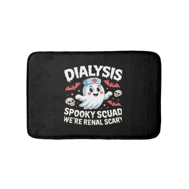 Dialys Spooky Squad Renal Halloween Nephrology N Badrumsmatta (Framsidan)