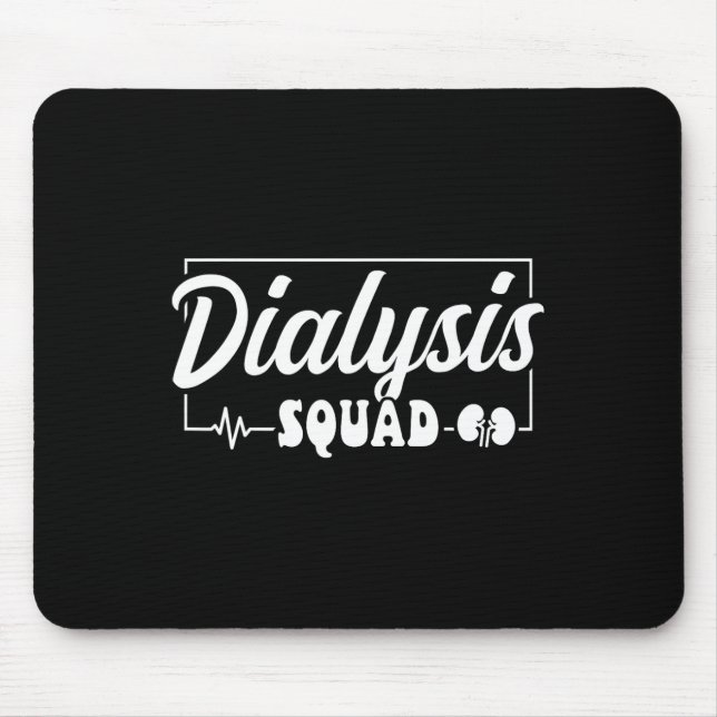 Dialys Squad Dialystekniker Sjuksköterska Musmatta (Framsidan)