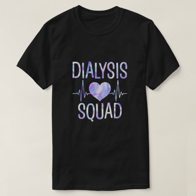 Dialys Squad - Funny Nephrology Hemodialysis T Shirt (Design framsida)