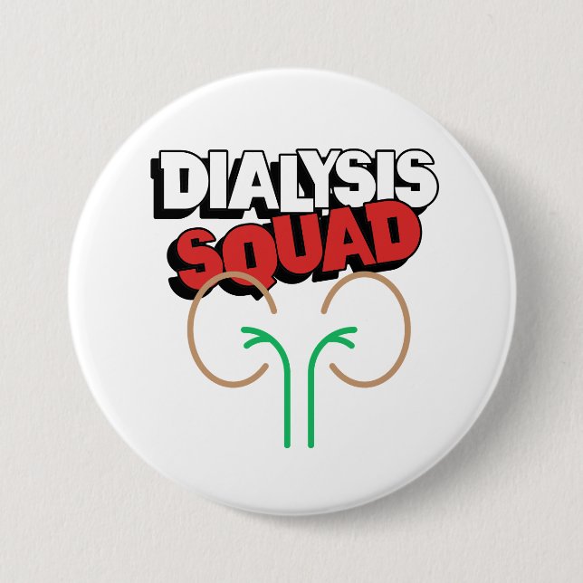 Dialys Squad Knapp (Framsida)