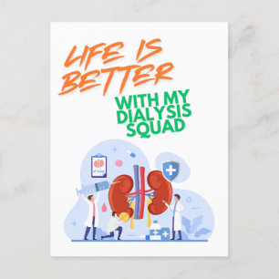Dialys Squad Vykort