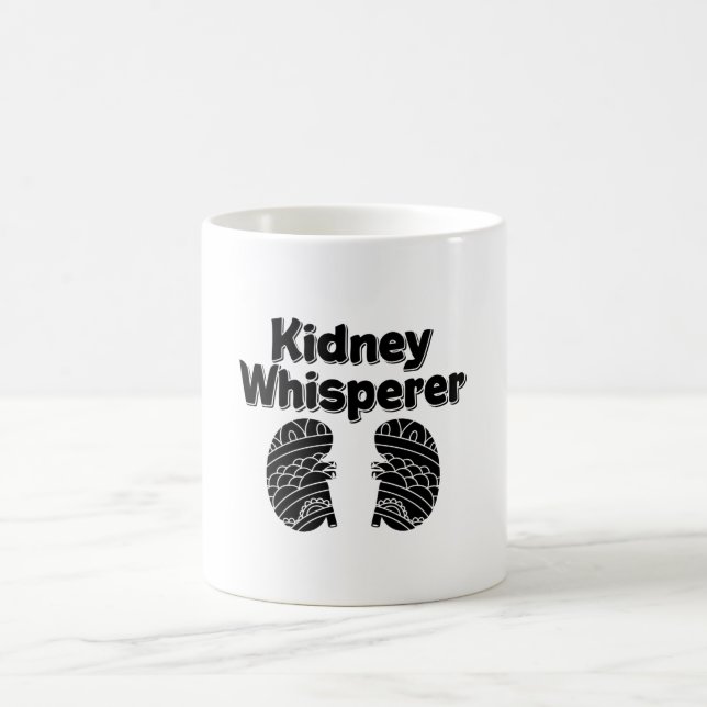 Dialys Tech Nurse Kidney Whisperer Nephrology Kaffemugg (Center)