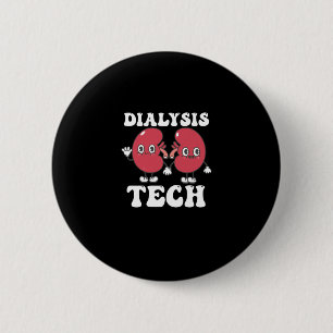 Dialys Tech Retro Groovy Knapp