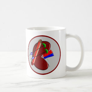 Dialysis- och njuredesigngåvor kaffemugg