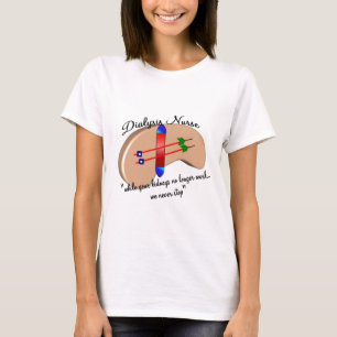 Dialysissjuksköterska ", när dina njure stoppar t shirt