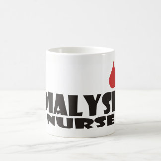 Dialysissjuksköterskablod tappar kaffemugg