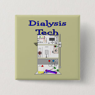 Dialysistekniker--Fresenius maskindesign Knapp