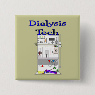 Dialysistekniker--Fresenius maskindesign Knapp