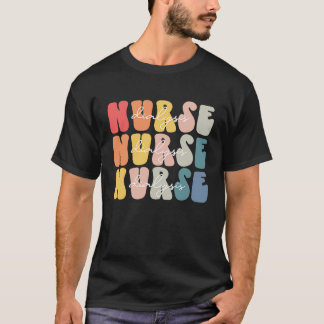 Dialyssjuksköterska Life Groovy Dialys Nurse Vecka T Shirt