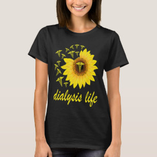 Dialyssjuksköterska Patientvård Nephrology Technic T Shirt