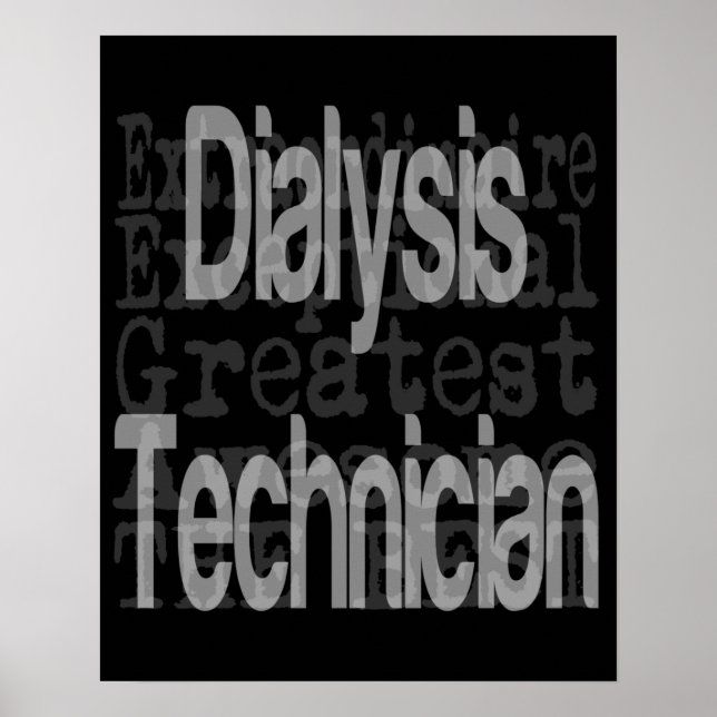 Dialystekniker Extraordinaire Poster (Framsidan)
