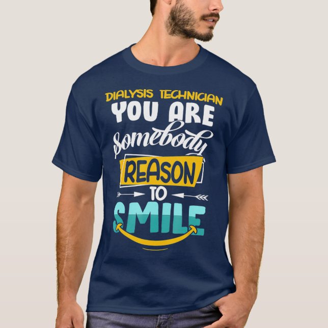 Dialystekniker Förskrivning Nephrology Tech T Shirt (Framsida)