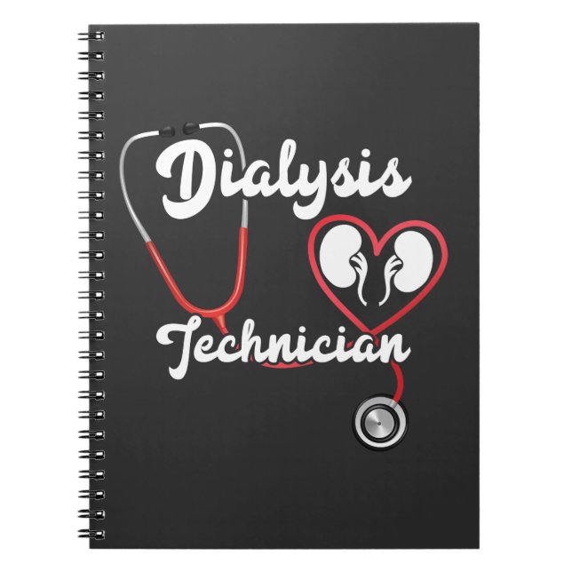 Dialystekniker Kidney Nephrology Tech Nurse Anteckningsbok (Framsidan)
