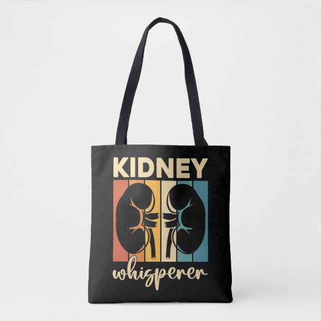 Dialystekniker Kidney Whisperer Dialys Tech Tygkasse (Framsida)