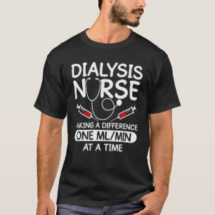 Dialystekniker Manar Women Funny Nursing Tech H T Shirt