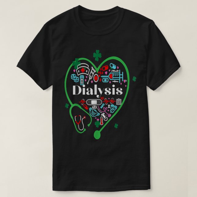 Dialystekniker Nephrology Jul 202 T Shirt (Design framsida)