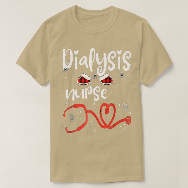 Dialystekniker Nephrology Jul 202 T Shirt (Design framsida)