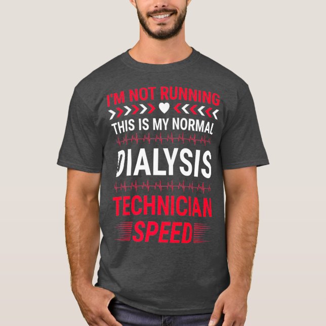 Dialystekniker Premium T Shirt (Framsida)
