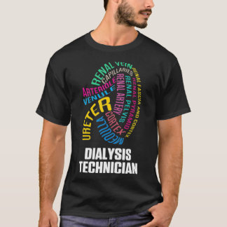Dialystekniker Renal Nephrology Tech T Shirt