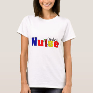 Dialzer för DialysissjuksköterskaT-tröja design T-shirt
