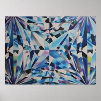 Diamant 16 x 12 tum, värde Poster Pappert (projekt