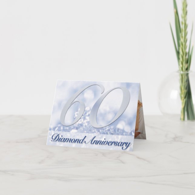 Diamant (60:e) Minnesjubileinbjudan Inbjudan (Framsida)