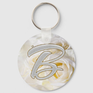 Diamant Bling B Nyckelring