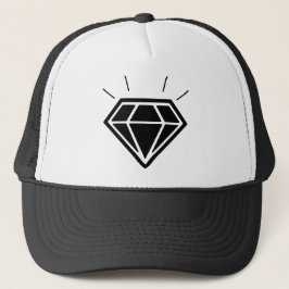 Diamant Bling Truckerkeps