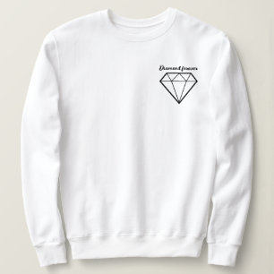 diamant för evigt hoodie t shirt