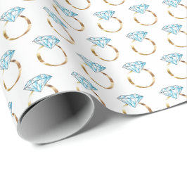 Diamant Förlovningsring Presentpapper