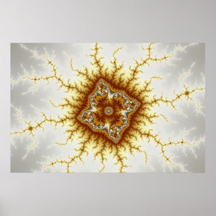 Diamant - Fractal Poster