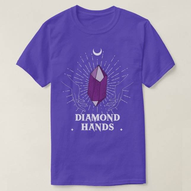 Diamant Händer lagrar till måne 15 T Shirt (Design framsida)