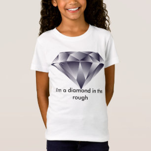 Diamant i den grova t-skjortan tröja